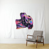 Greyhound Neon Design Wandkleed (In Situ (horizontaal))