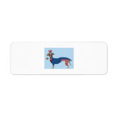 Greyhound Oom Sam Etiket (Voorkant)