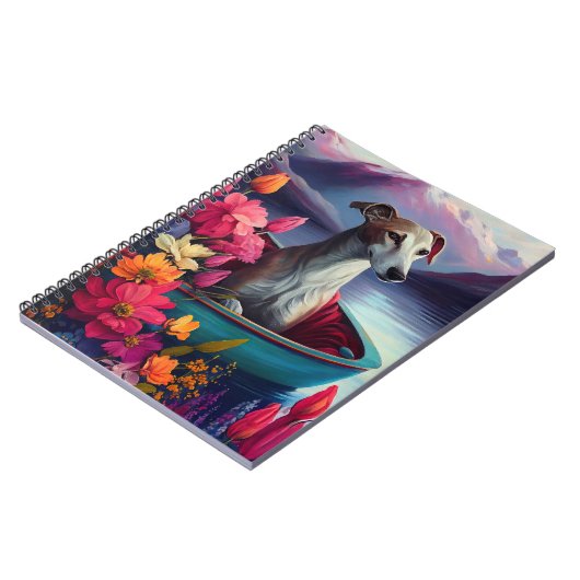 Greyhound op een peddel: Een Schilderachtig avontu Notitieboek (Linkerzijde)