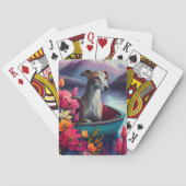 Greyhound op een peddel: Een Schilderachtig avontu Pokerkaarten (Achterkant)