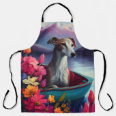 Greyhound op een peddel: Een Schilderachtig avontu Schort (Voorkant)