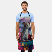 Greyhound op een peddel: Een Schilderachtig avontu Schort (Gedragen)