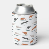 Greyhound Pattern Blikjeskoeler (Blikje Voorkant)