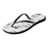 Greyhound Pattern Teenslippers (Schuin)