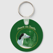 Greyhound Peace Sleutelhanger (Achterkant)