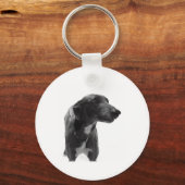 Greyhound Photo Sleutelhanger (Voorkant)