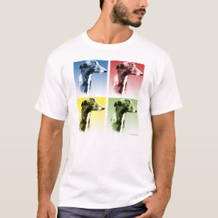 Greyhound Pop Art T-shirt