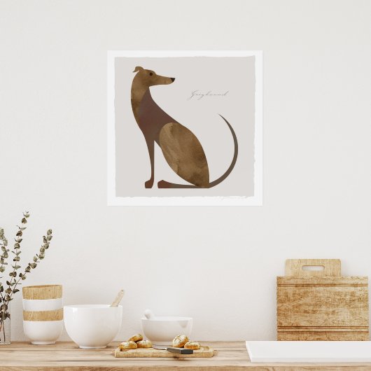 Greyhound Poster (Keuken)