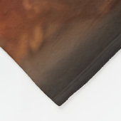 Greyhound Puppy Herfst Delight Pompoen Fleece Deken (Hoek)