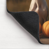 Greyhound Puppy Herfst Delight Pompoen Muismat (Hoek)