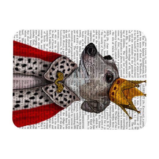 Greyhound Queen Magneet (Horizontaal)