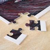 Greyhound, racekunst voor sport en hondenliefhebbe legpuzzel (Zijkant)