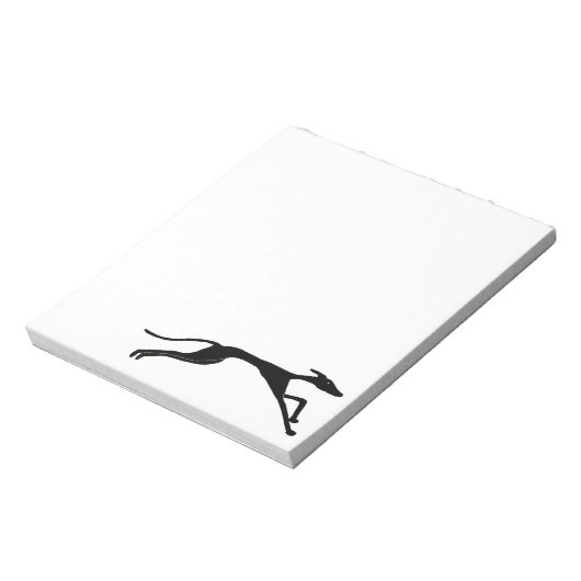 Greyhound Racing Art Notitieblok (Linkerzijde)