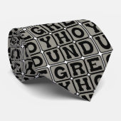 Greyhound, Racing Dog Stropdas (Opgerold)