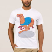 Greyhound Racing Mannen T-shirt (Voorkant)