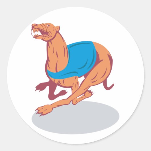 Greyhound Racing Stickers (Voorkant)