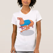 Greyhound Racing Vrouwen T-shirt (Voorkant)