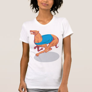 Greyhound Racing Vrouwen T-shirt