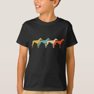 Greyhound Retro Dog Pet Racer Lover 60 s 70 T-shirt