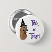 Greyhound (rood) Trick Ronde Button 5,7 Cm (Voorkant /achterkant)