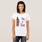 Greyhound (rood) Trick T-shirt (Voorkant volledig)