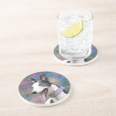 Greyhound Sandstone Onderzetter (Zijkant)