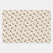 Greyhound Schilderij Fawn Schattigee originele Pet Inpakpapier Vel (Voorkant)