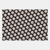 Greyhound Schilderij Schattige Rood Wit Originele  Inpakpapier Vel (Voorkant 3)