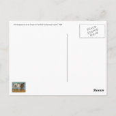 Greyhound Schilderij - Twee Greyhounds -  kunst Briefkaart (Achterkant)