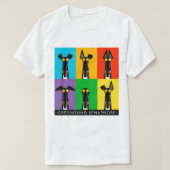Greyhound Semaphore with title T-shirt (Design voorkant)