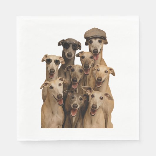 Greyhound Servet (Voorkant)