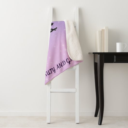 Greyhound sherpa deken. sherpa deken (In situ)