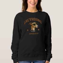 Greyhound Sighthound Society Vintage Dog Apparel Trui