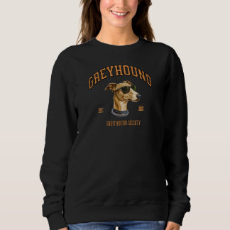 Greyhound Sighthound Society Vintage Dog Apparel Trui