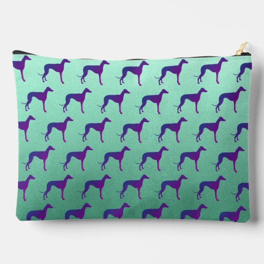 Greyhound Silhouette Etui (Achterkant)