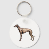 Greyhound Sleutelhanger (Voorkant)