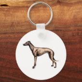 Greyhound Sleutelhanger (Voorkant)