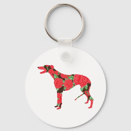 Greyhound Sleutelhanger (Voorkant)