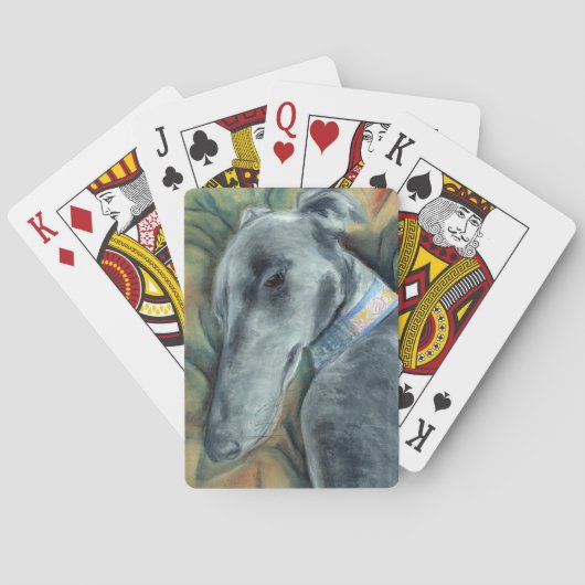 Greyhound speelkaarten (1) (Achterkant)