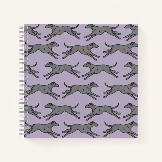Greyhound spiraalgebonden Notitieboek (Voorkant)