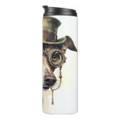 Greyhound Steampunk Hond Thermosbeker (Geroteerd rechts)