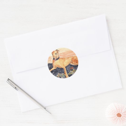'Greyhound' Sticker (Envelop)