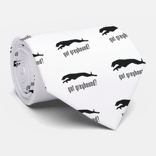 Greyhound Stropdas (Opgerold)