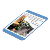 Greyhound Summer Garden Magneet (Linkerzijde)