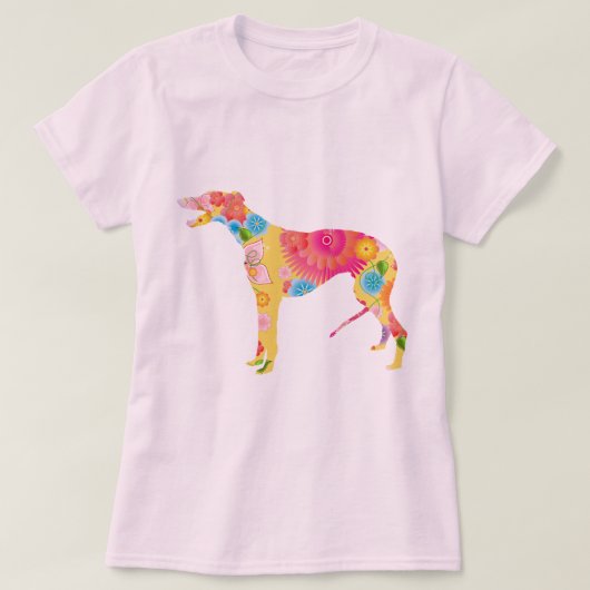 Greyhound T-shirt (Design voorkant)