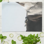 Greyhound teatowel - Handsome Boy P4 Theedoek (Gevouwen)