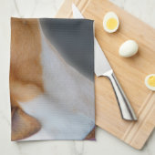 Greyhound teatowel, meisje P2 Theedoek (Quarter Fold)