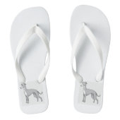 greyhound teenslippers (Voetbed)