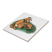 Greyhound Tegeltje (Zijkant)