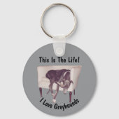 Greyhound This Is The Life  Sleutelhanger (Voorkant)